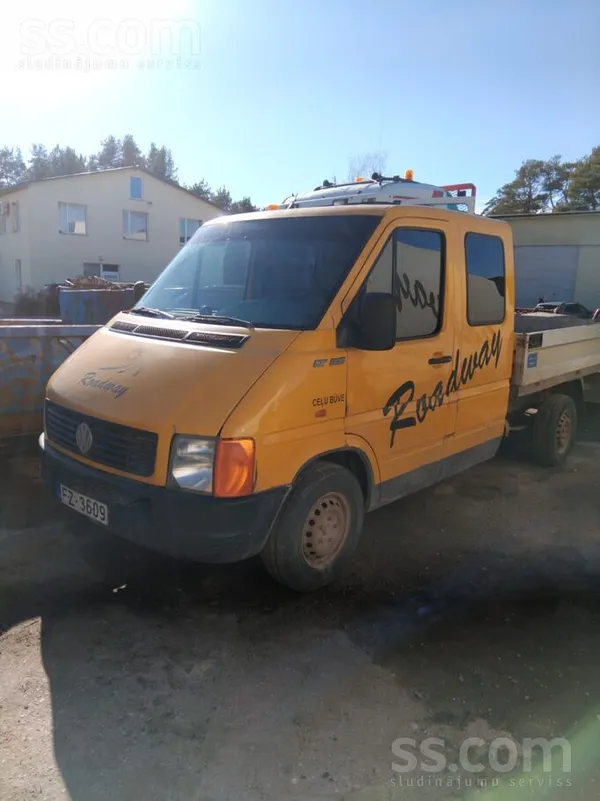 Volkswagen LT 28. Kravas pasažieru. Bez ikmēneša nodokļa. Pār