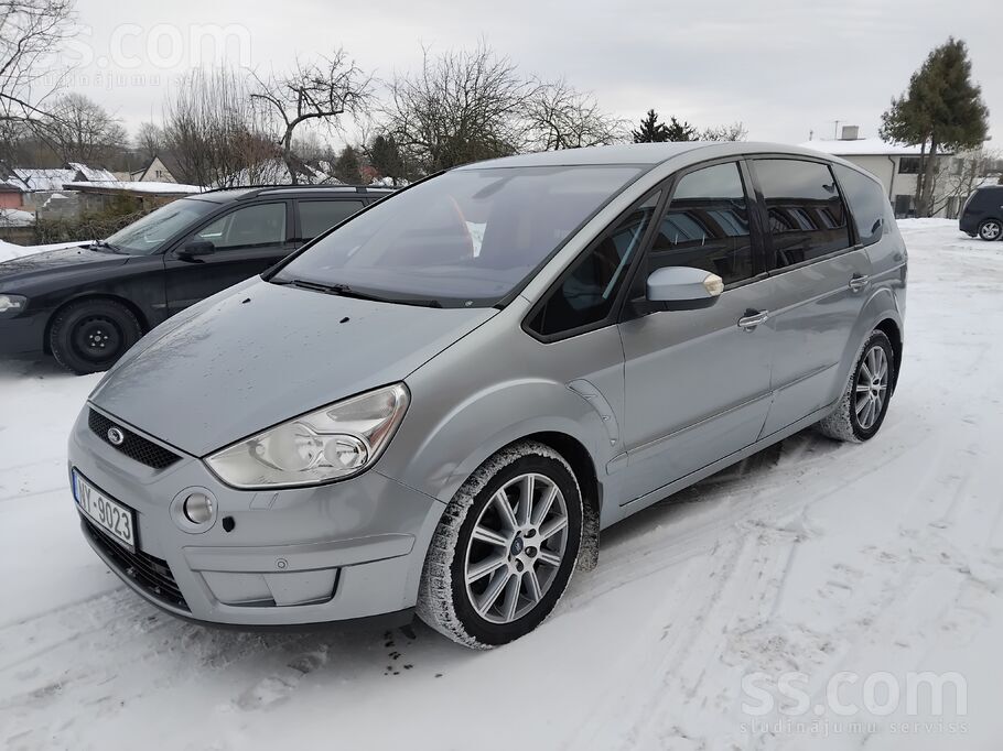 Ford 7-vietīgs S-Max. Ekonomisks. No Somijas. Pusādas s
