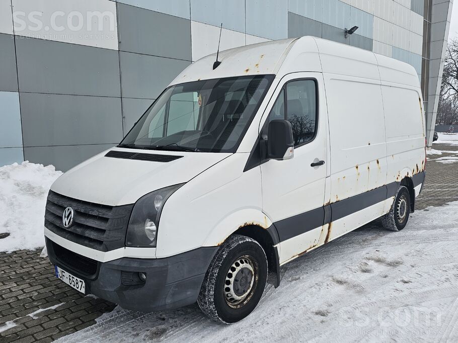 Pārdod VW Crafter, 2.0D, 100Kw , pilna masa 3500kg, tehniskā apskate līdz 12