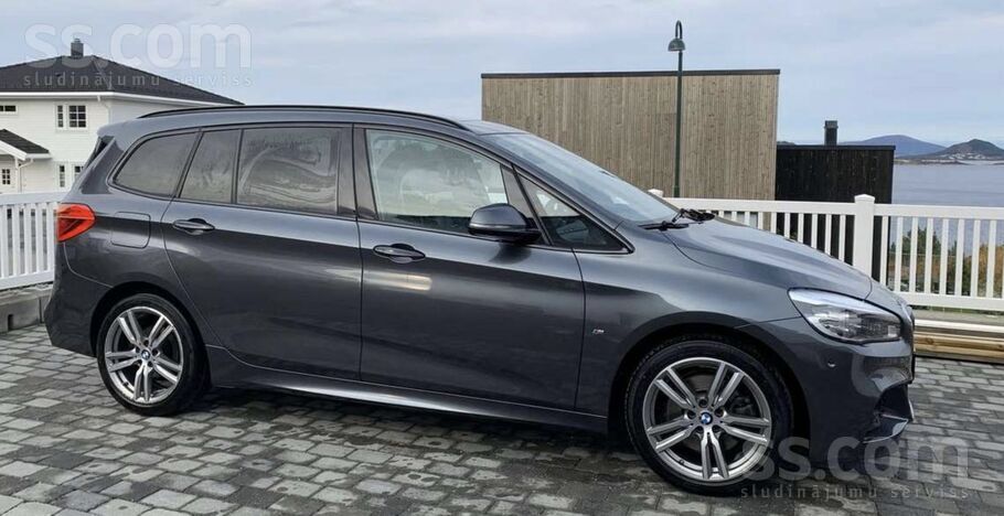 BMW 220D xDrive Grand Tourer, M-Sportpaket, 7 vietīgās
Nobraukums: 122.01