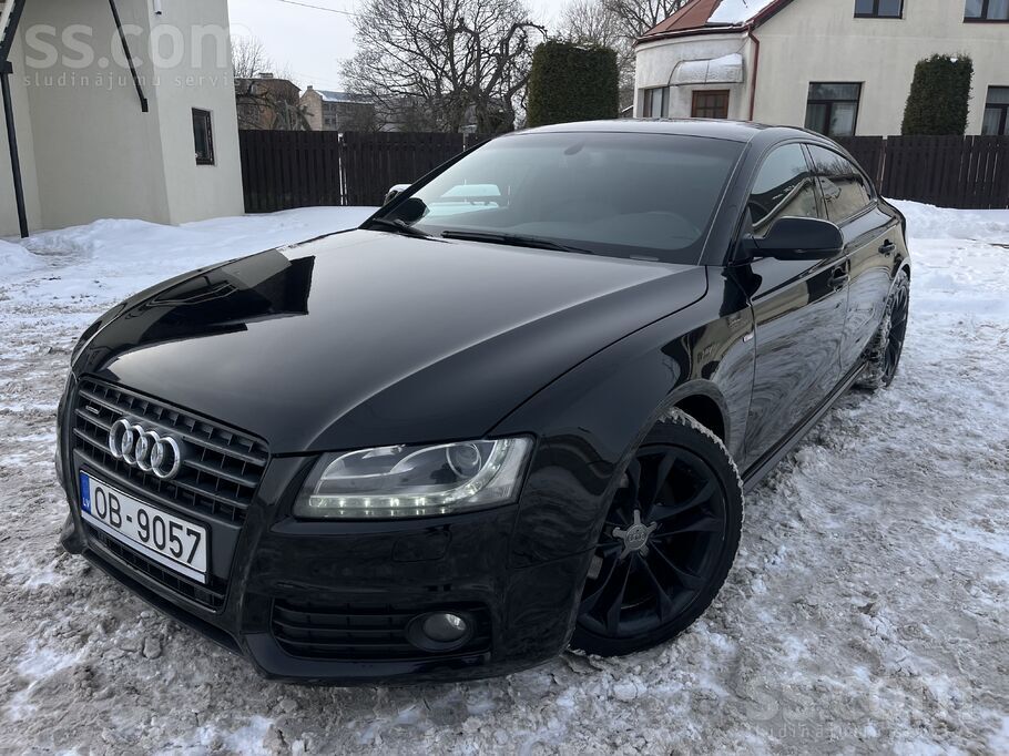 Audi A5 Sportback S-Line full 3.0d automāts 176kw Quatt