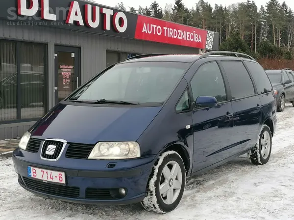 Seat Pārdod Seat Alhambra ar 1, 8T/110Kw benzīna motoru