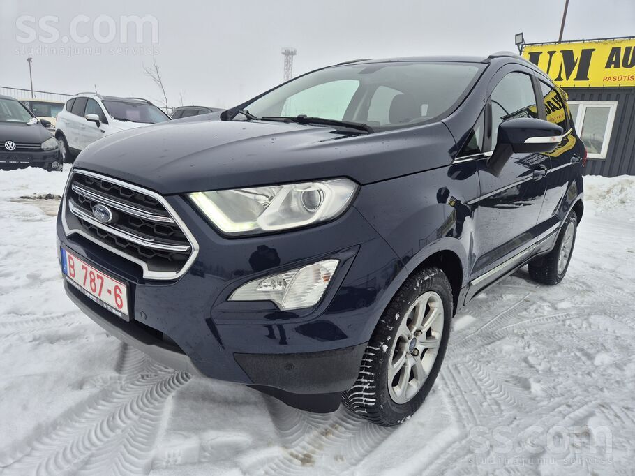 Ford Ecosport No Francijas Latvijā nav Lietots.
Dzinēja tilpums: 1.0
Ja