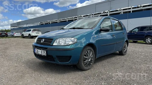 Fiat Punto Torino 1.2 i Benzīns 44 Kw 60 Hp/z. s. pirmā reģistrācija 28.09.2