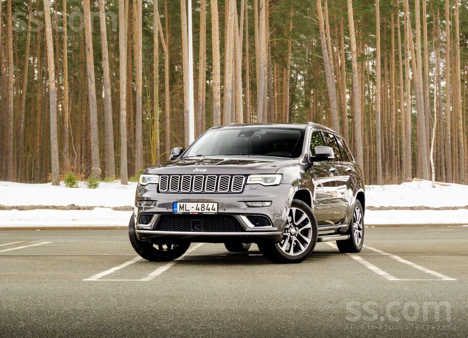Jeep Grand Cherokee Summit 3.0l dīzelis. 184kw
Tehniskā apskate derīga līdz