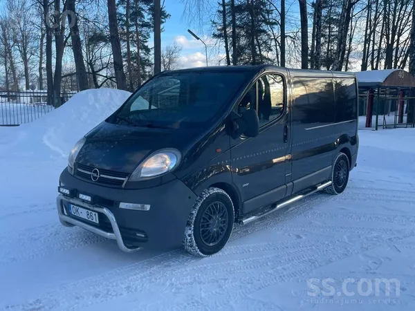 Opel Opel Vivaro, jauna ta, kravas buss, 1.9 dīzelis, L