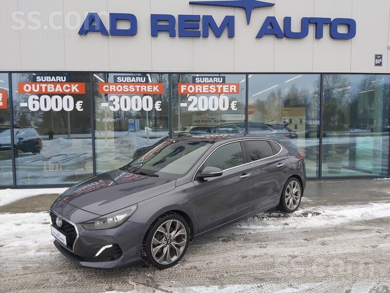 Hyundai I30 Fastback 1.4i benzīna dzinējs/ 140 Zs; Automātiskā ātrumkārba, P
