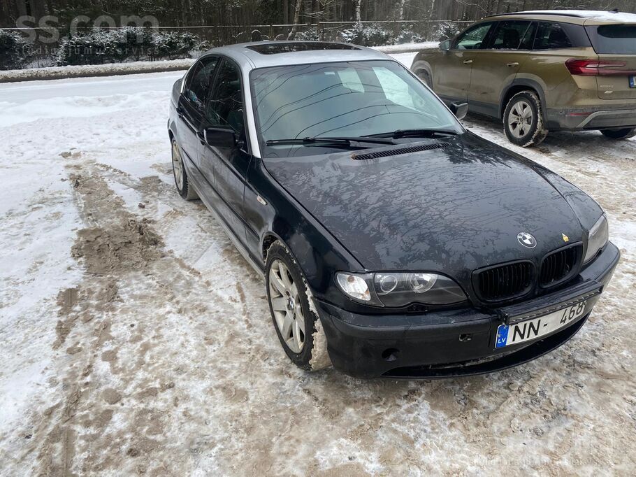 Bmw e46 323 1999 gada ar 3.0 benzins 170 kW Dzinēju. Ta 03.2026. Dzinēja mai