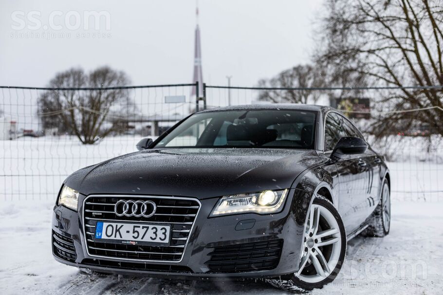 Audi Tikko no Vācijas Audi A7 Quattro ar 3.0 Tdi dzinēj