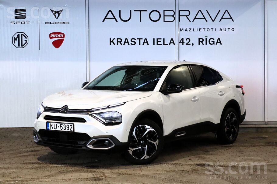 Piedāvājam Citroen C4 X, 1.2 Puretech benzīna dzinējs. 96Kw/130Zs. Automātis