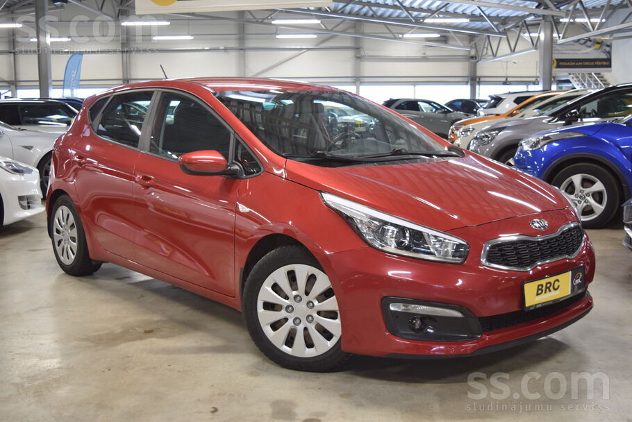 Kia Ceed M/t. 2017. gada. 1.4l dīzelis, 66 Kw (90 Hp)
Par iespēju apskat