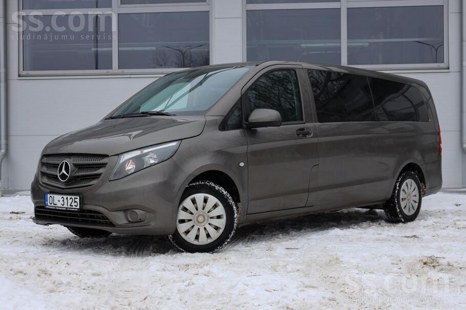 Mercedes 9 sēdvietas, manuāls, kruīzkontrole, kondicionieri