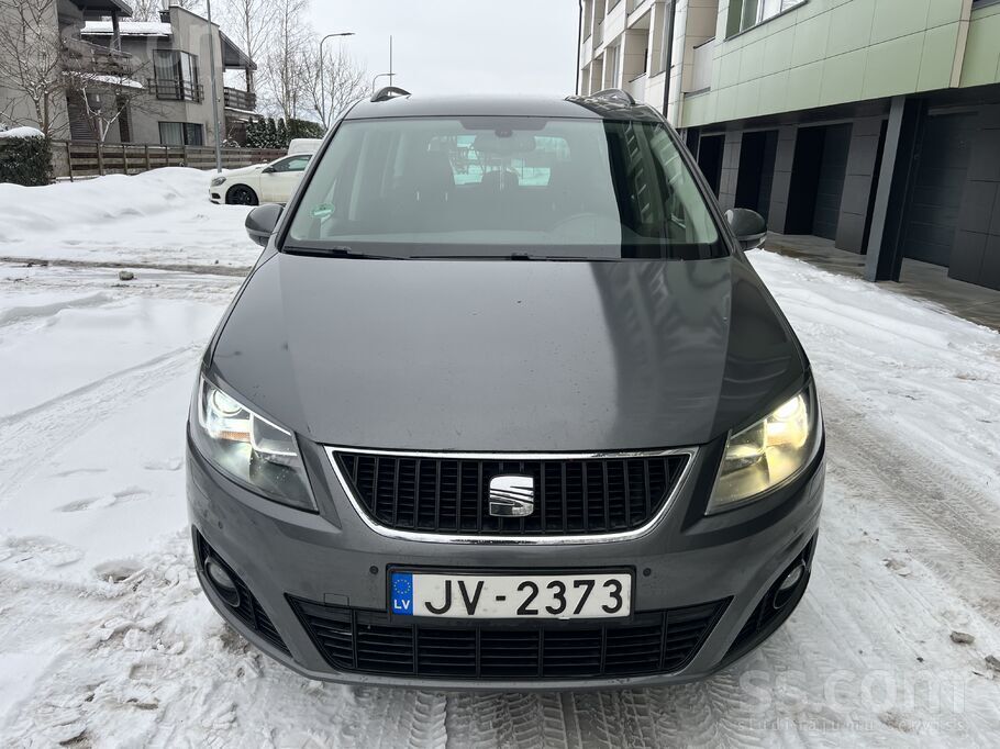 Seat alhambra 2.0D loti labs uzticams gimenes auto. laba stavokli. Visas apk