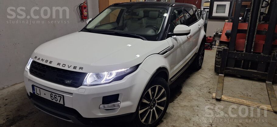 Īpašnieks pārdod Range rover Evoque. 
Pirmā reģistrācija 6.11.2014.
 24.02