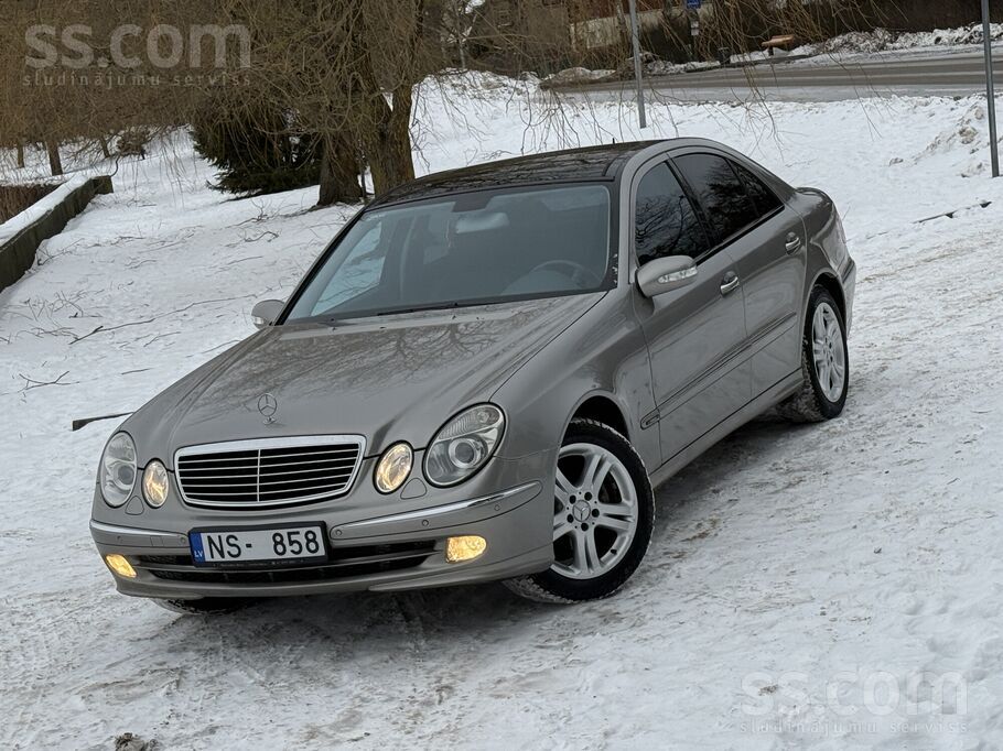 Mercedes Pardodu Mercedes E320Cdi ar 3.2Cdi-150Kw motoru. A
