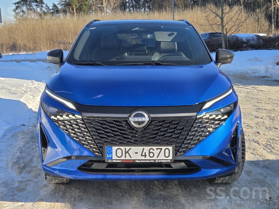 Nissan Qashqai N-Design, 1.3 Mhev, 158zs, 2Wd Xtronic
Cenā iekļauts:
- Z