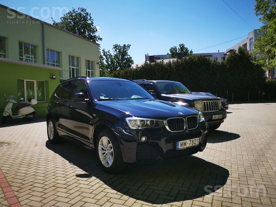 BMW BMW X3 sDrive 18d ar M paku. 