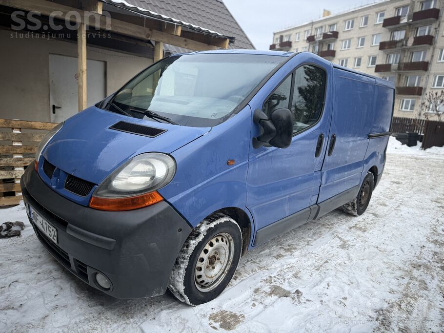 Renault Reno trafik brauc ļoti labi, dzinējs darbojas kā j
