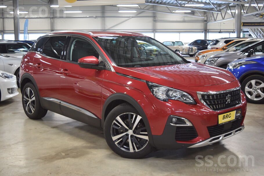 Peugeot Peugeot 3008 Fwd A/t. 2017. gada. 1.6l dīzelis, 88