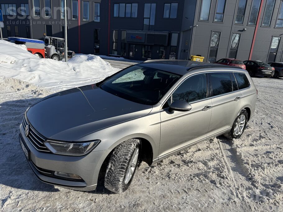 Uzņēmums pārdod 2017. gada 2.0 Tdi Passat B8 universāli. Auto jauns iegādāts
