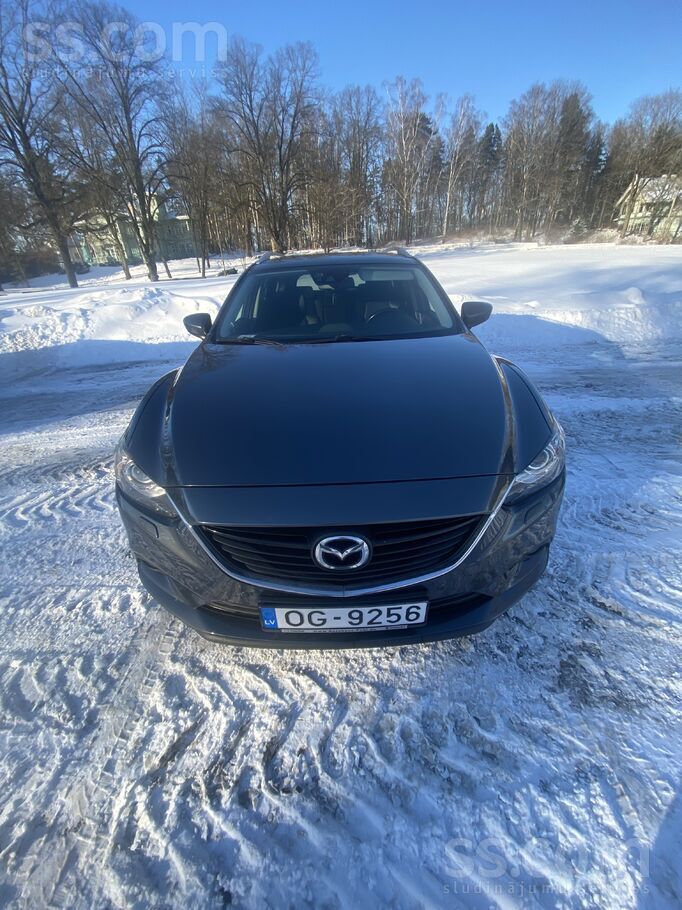 Mazda 6 Skyactiv, 2, 2dizel, 129kw, ТО 20.08.26. Машина в хорошем техническо