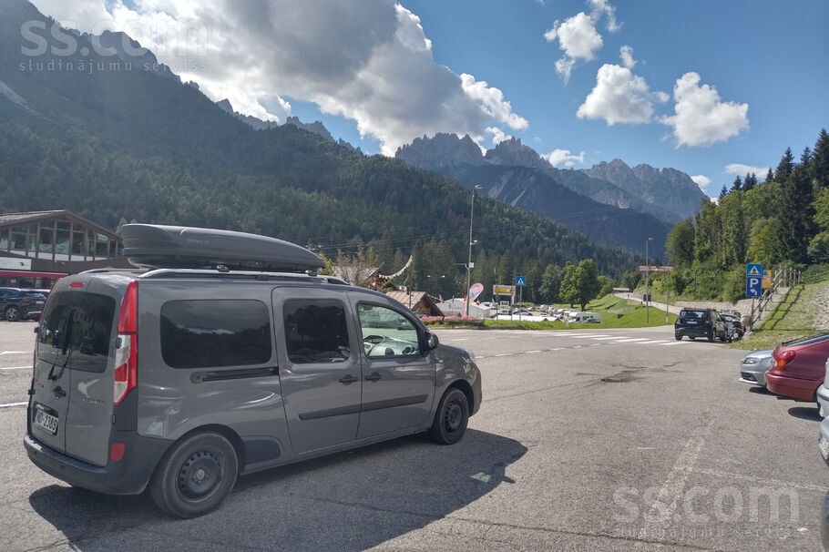 Renault 7 vietas, garā bāze, kempera modulis, multifunkcio
