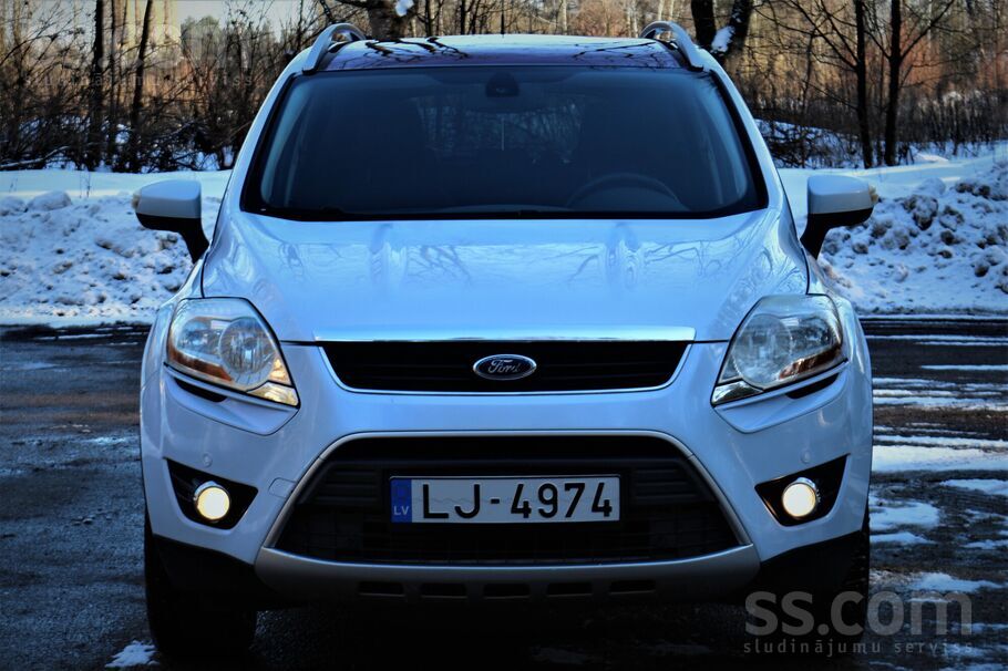 Ford Kuga 2.0Tdci 4x4 Titanium 100kW/136zs - 6.pak Mehāniskā ātrumkārba. Aut
