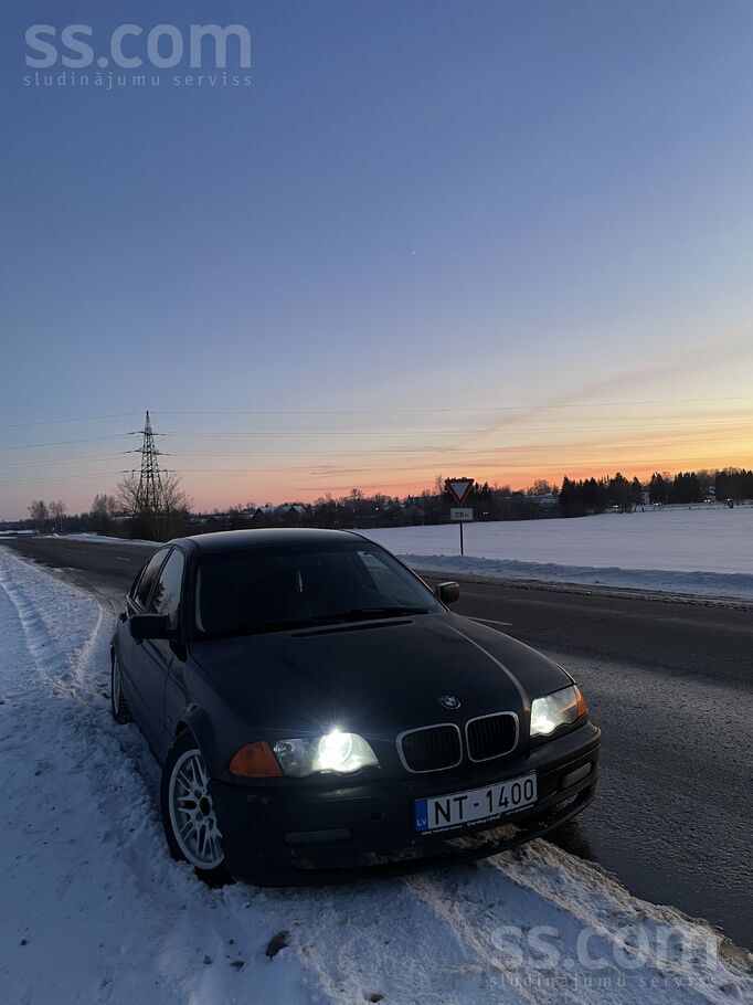 BMW Kopts un taisīts e46 1.9i winterbeater , skate līd