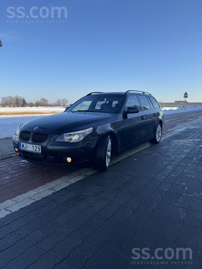 BMW Tirgojas labi saglabājies E61.Manā īpašumā gandrīz