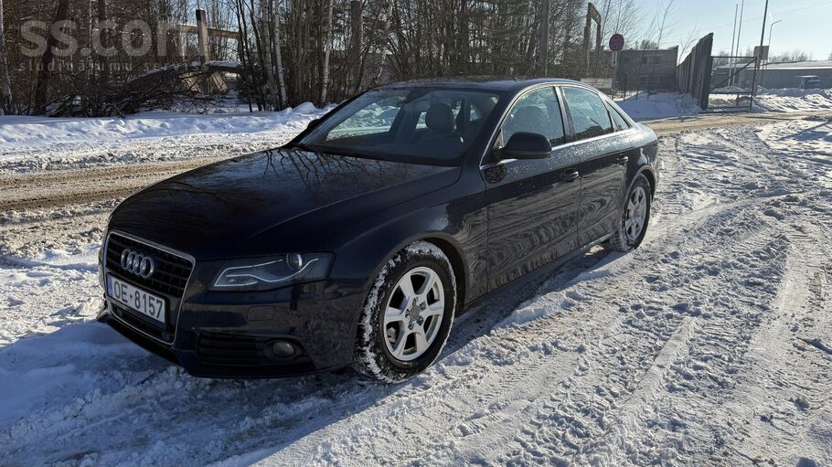 Audi A4 140kw. Izieta jaunā TA. Patēriņš 7litri uz 100k