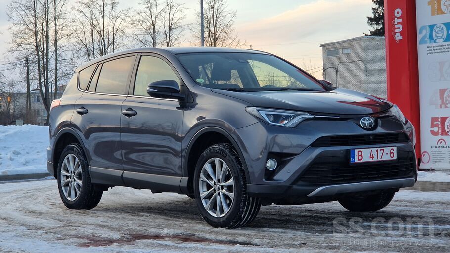 Toyota Rav 4 2.0 D-4D Lounge,
Bez nobraukuma pa Latviju, no Francijas,
A