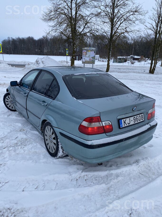 BMW Pārdodās e46 2.0d 110kw ar slimības lapu