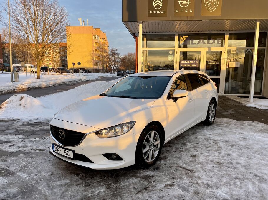 Pārdod Mazda 6 ar jaudīgo un ekonomisko 2.2 Skyactiv-D (110 Kw / 150 Zs) dīz