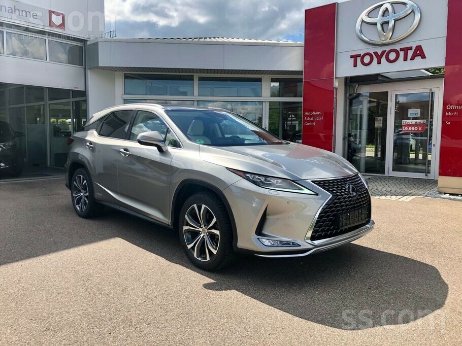 Lexus Rx450H, конец 2019, обслуживание Wess Motors, смешанный расход 7.7л/10