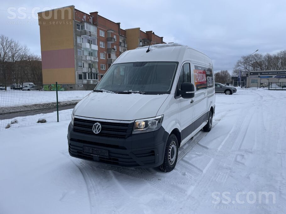 Volkswagen Pārdod Volkswagen Crafter ar uzticamo un ekonomisk