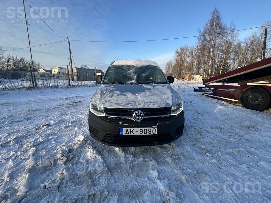 Volkswagen Uz bārdošanu iet vw caddy 2016 gada ar garo bāzi, 
