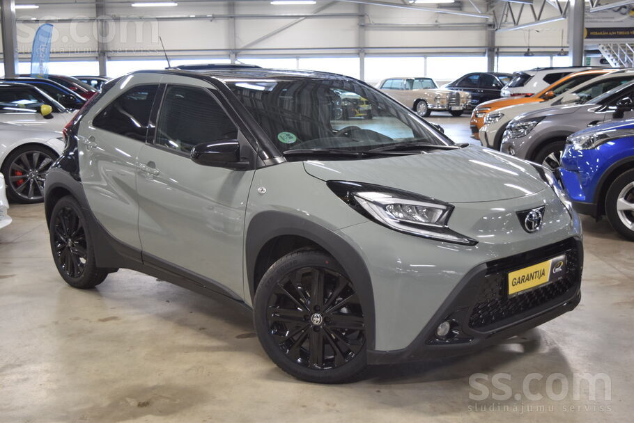 Toyota Aygo X A/t. 2024. gada. 1.0l benzīns, 53 Kw (72 Hp)
Par iespēju ap