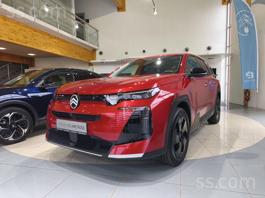 Citroen C5 Aircross Plus Hybrid 145 zs. Piedāvā SIA Andre Motors, oficiālais