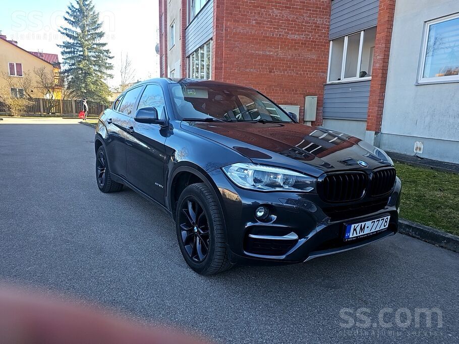 BMW Pārdodu bmw X6 30d xDrive 190kw / 258hp. 