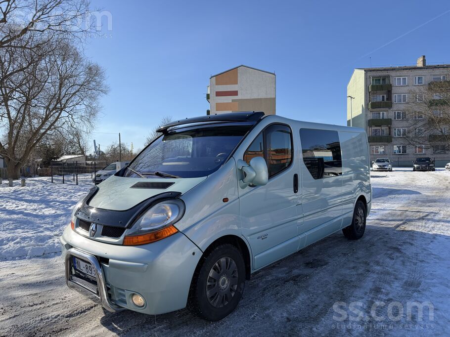 Renault Renault Trafic ar 1.9tdci dīzeļa dzinēju un 6 ātru