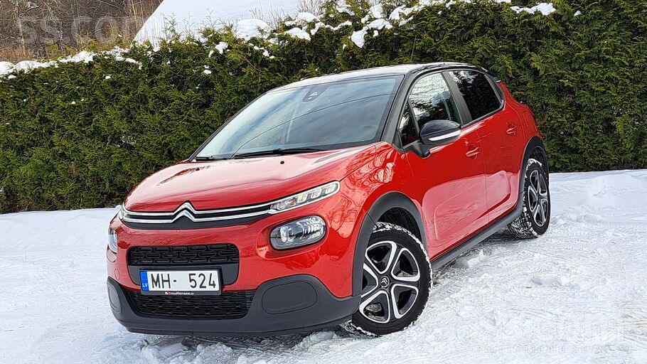 Citroen C3
1.2 benzīns
Oriģināls nobraukums, servisa dokumenti
Pirmreizēj