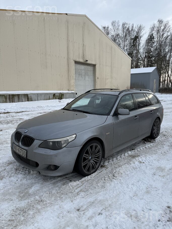 BMW Tirgoju E61 170kw 3.0D laba tehniskā un vizuālā st