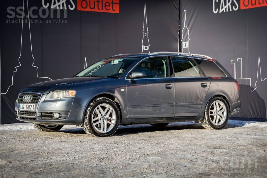 Audi Audi A4 ar 2.5 litru dīzeļdzinēju un manuālo trans