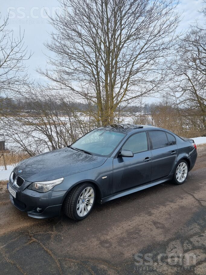 BMW Pārdošanā labs E60 145 kW mpakā