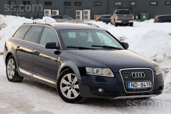 Audi Nesen no Vācijas labs Audi Allroad. 