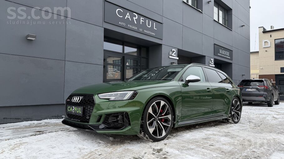 Audi Rs4 Avant 2.9tfsi quattro, cena ar Pvn 21%
Pirmā reģistrācija 20/03/