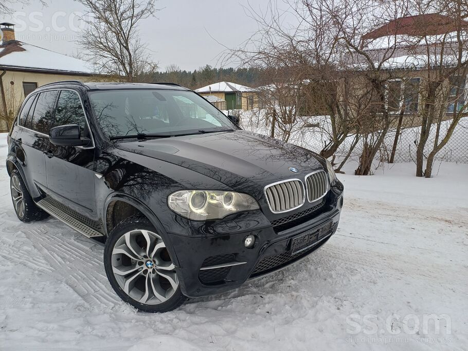 BMW Tikko Latvijā. Bmw-X5 X-Drive 3.0D. Face-Lift. Per