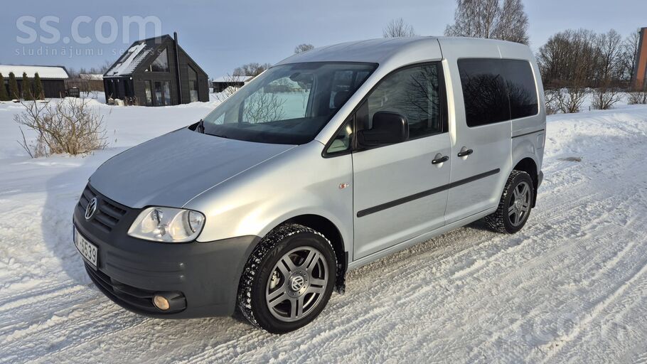 Volkswagen VW Caddy Life 1.9 tdi, 77 kw. 105Ps . 5 atrumi. 