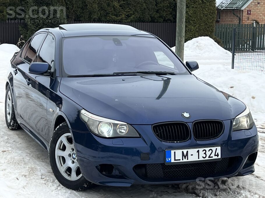 BMW Pardod bmw E60 525i Mpacket, auto laba kartiba mot