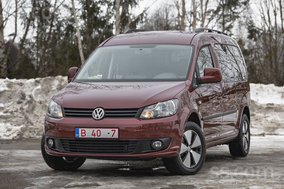 Volkswagen VW Caddy Maxi, 1.6Tdi, 75kw, 101zs - mehāniskā pār